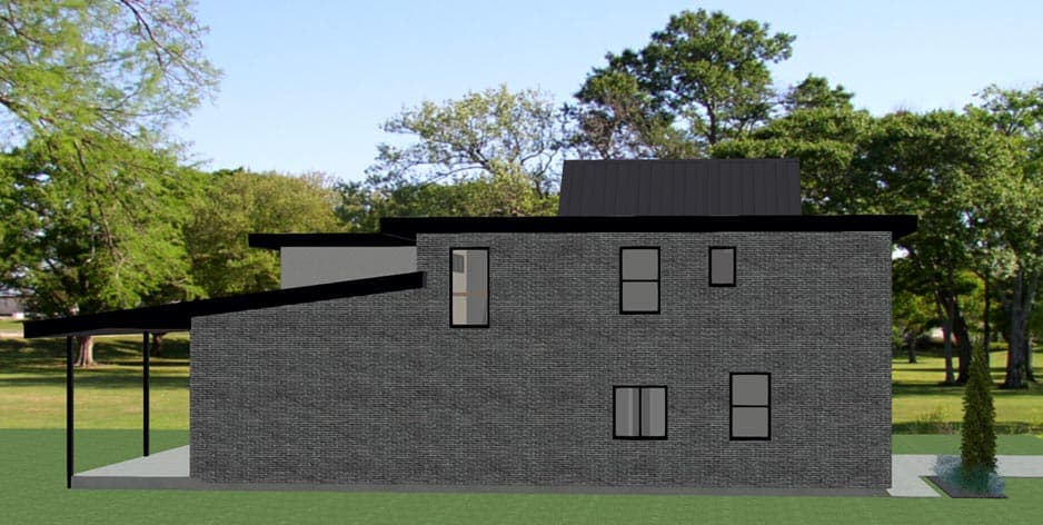 Plan 570004LEF: 4 Bed 2700 Square Foot Modern Home Plan with Flex Room - Image #8 - Contemporary, Modern, Northwest