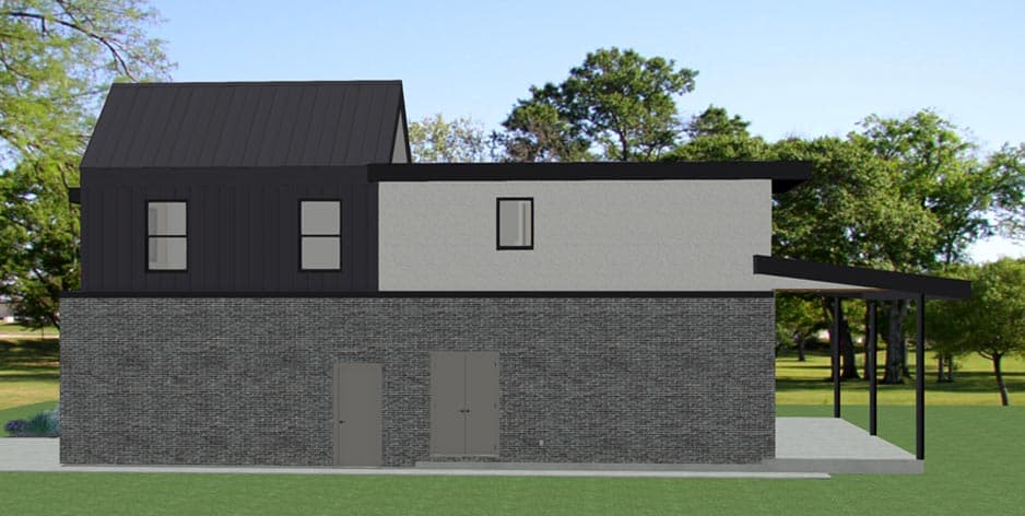 Plan 570004LEF: 4 Bed 2700 Square Foot Modern Home Plan with Flex Room - Image #10 - Contemporary, Modern, Northwest