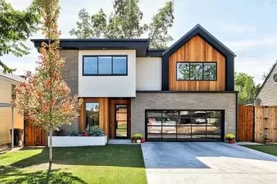 4 Bed 2700 Square Foot Modern Home Plan with Flex Room