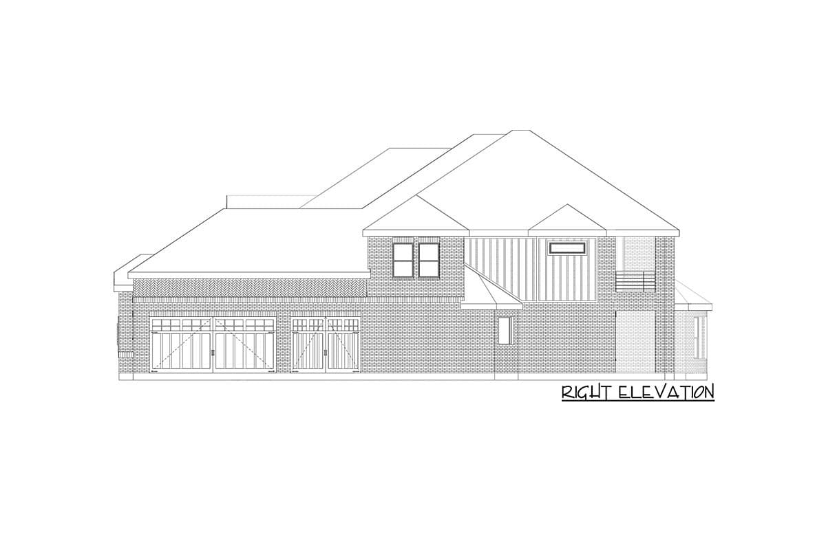 Plan 36678TX: 4200 Square Foot Country Home Plan with 2-Story Great Room - Image #9 - European, Hill Country, Transitional