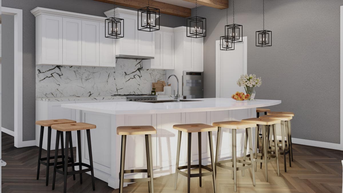 Plan 70795MK: 3-Bed Rustic Home Plan with 4-Car Garage and Expansion to Fourth Bedroom - 2340 Sq Ft - Image #14 - Country, Craftsman, European, Hill Country, Ranch, Southern