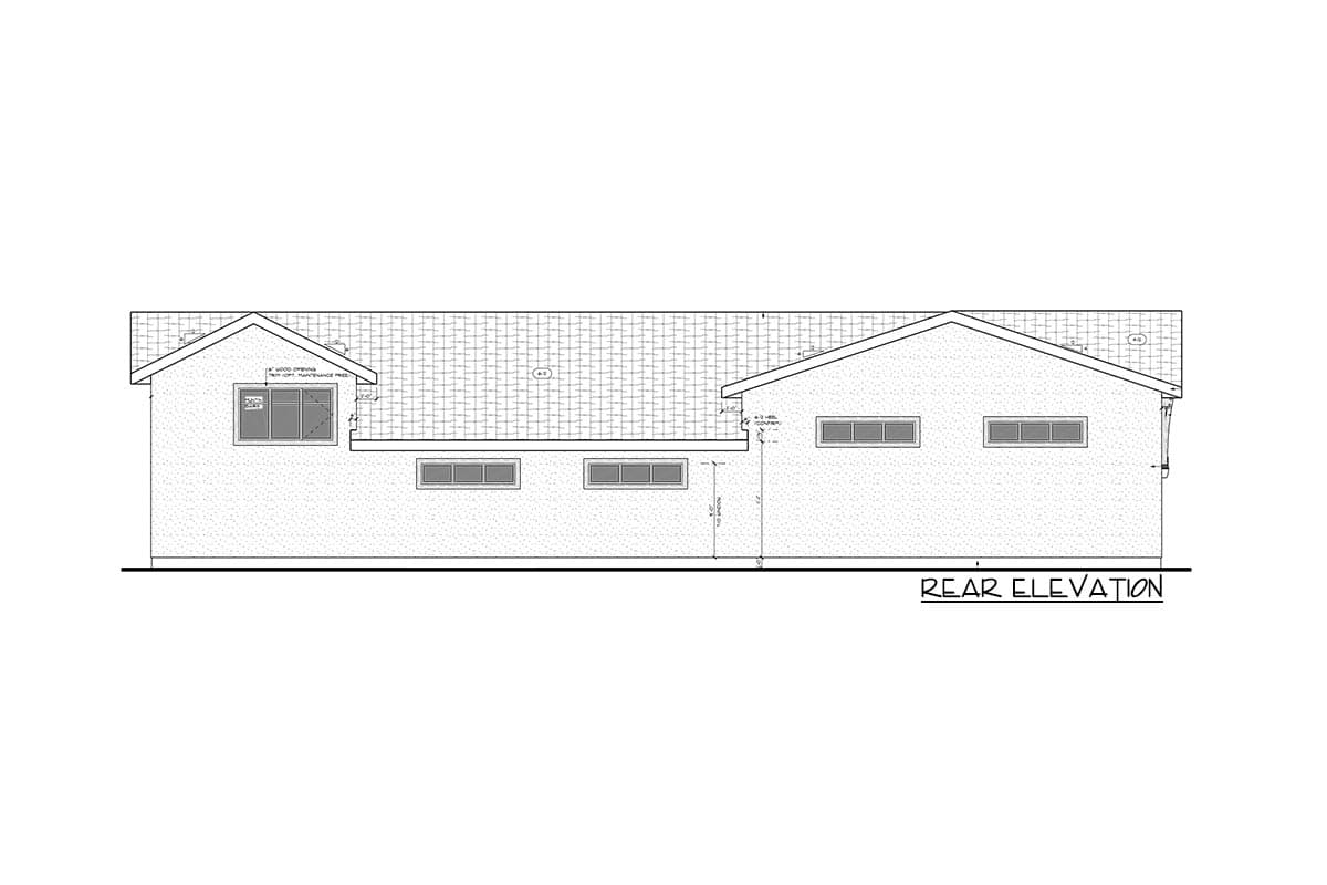 Plan 81781AB: Rugged RV Garage Plan with Over 4500 Square Feet of Parking and Apartment Above - Image #7 - Craftsman, Mountain, Rustic