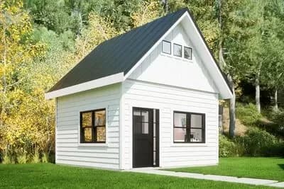 250 Square Foot Backyard Home Office