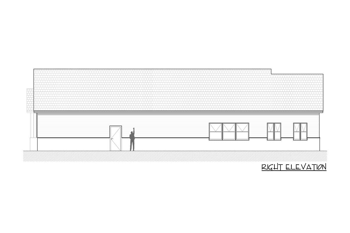 Plan 311037RMZ: 4100 Square Foot Modern Farmhouse Ranch with Large Dining Room - Image #8 - Country, Craftsman, Hill Country, Modern Farmhouse, Ranch, Transitional