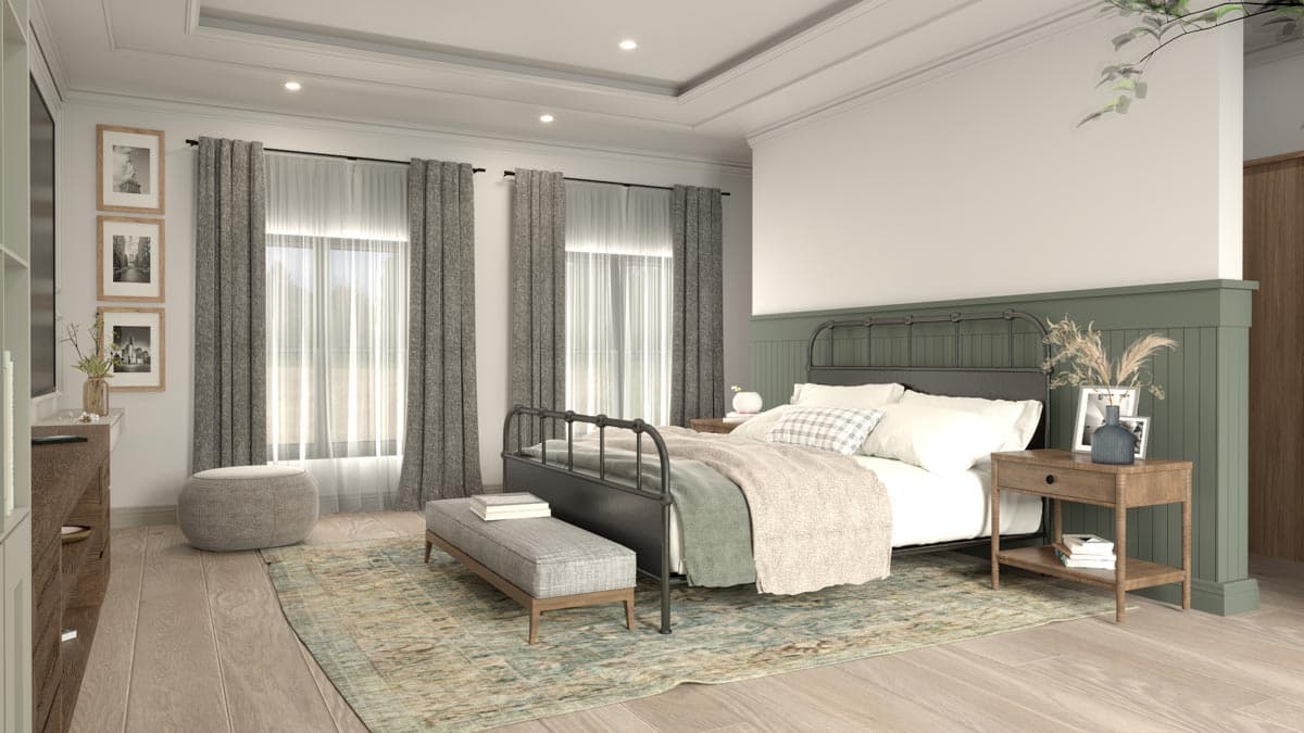 Plan 311037RMZ: 4100 Square Foot Modern Farmhouse Ranch with Large Dining Room - Image #4 - Country, Craftsman, Hill Country, Modern Farmhouse, Ranch, Transitional