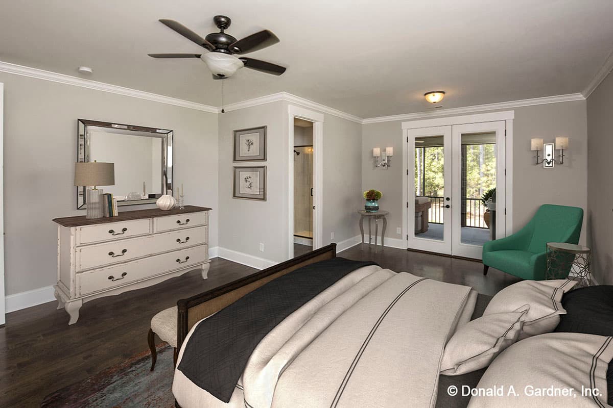 Plan 444361GDN: One-story Craftsman Ranch Home Plan Under 2500 Square Feet with Bonus Expansion - Image #4 - Craftsman, New American, Ranch