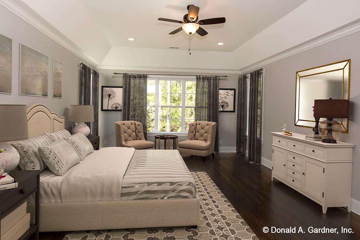 Plan 444361GDN: One-story Craftsman Ranch Home Plan Under 2500 Square Feet with Bonus Expansion - Image #5 - Craftsman, New American, Ranch