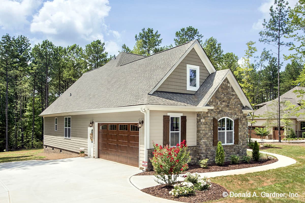 Plan 444363GDN: 2500 Square Foot 4-Bed Stone Ranch Home Plan - Image #15 - Craftsman, New American, Southern