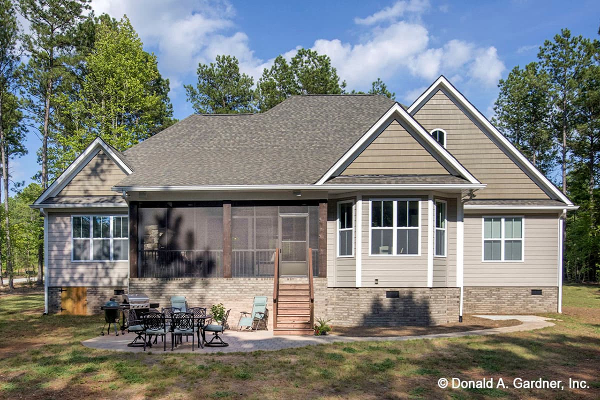 Plan 444363GDN: 2500 Square Foot 4-Bed Stone Ranch Home Plan - Image #16 - Craftsman, New American, Southern
