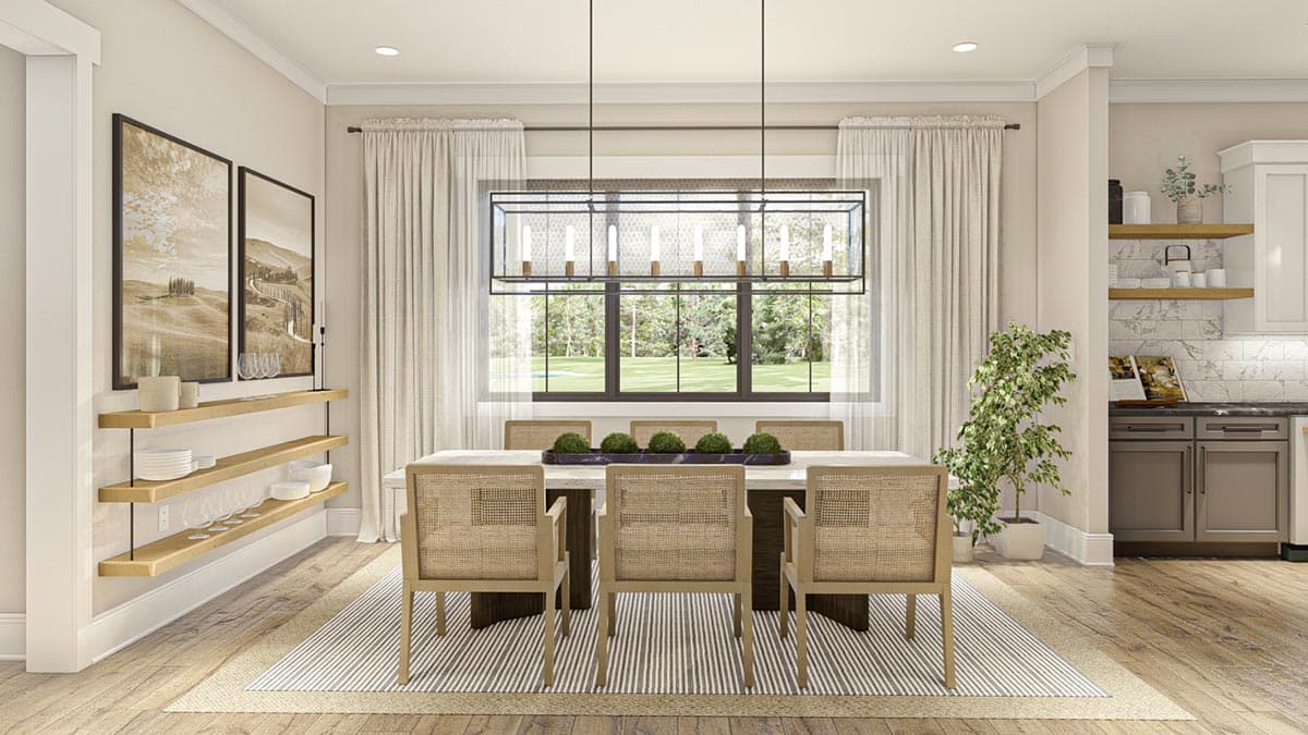 Plan 623150DJ: 2 Bed Cottage with Dogtrot Attached to Poolhouse - Image #15 - Cottage, Country, Ranch, Rustic, Southern, Traditional, Vacation