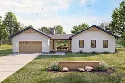 2 Bed Cottage with Dogtrot Attached to Poolhouse