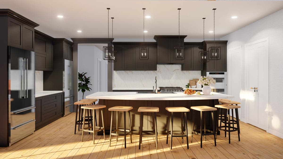 Plan 70796MK: Single Story 4-Bed Modern Farmhouse Plan with RV Garage - Image #13 - Country, Craftsman, Farmhouse, Modern Farmhouse, New American, Northwest, Ranch, Rustic, Traditional