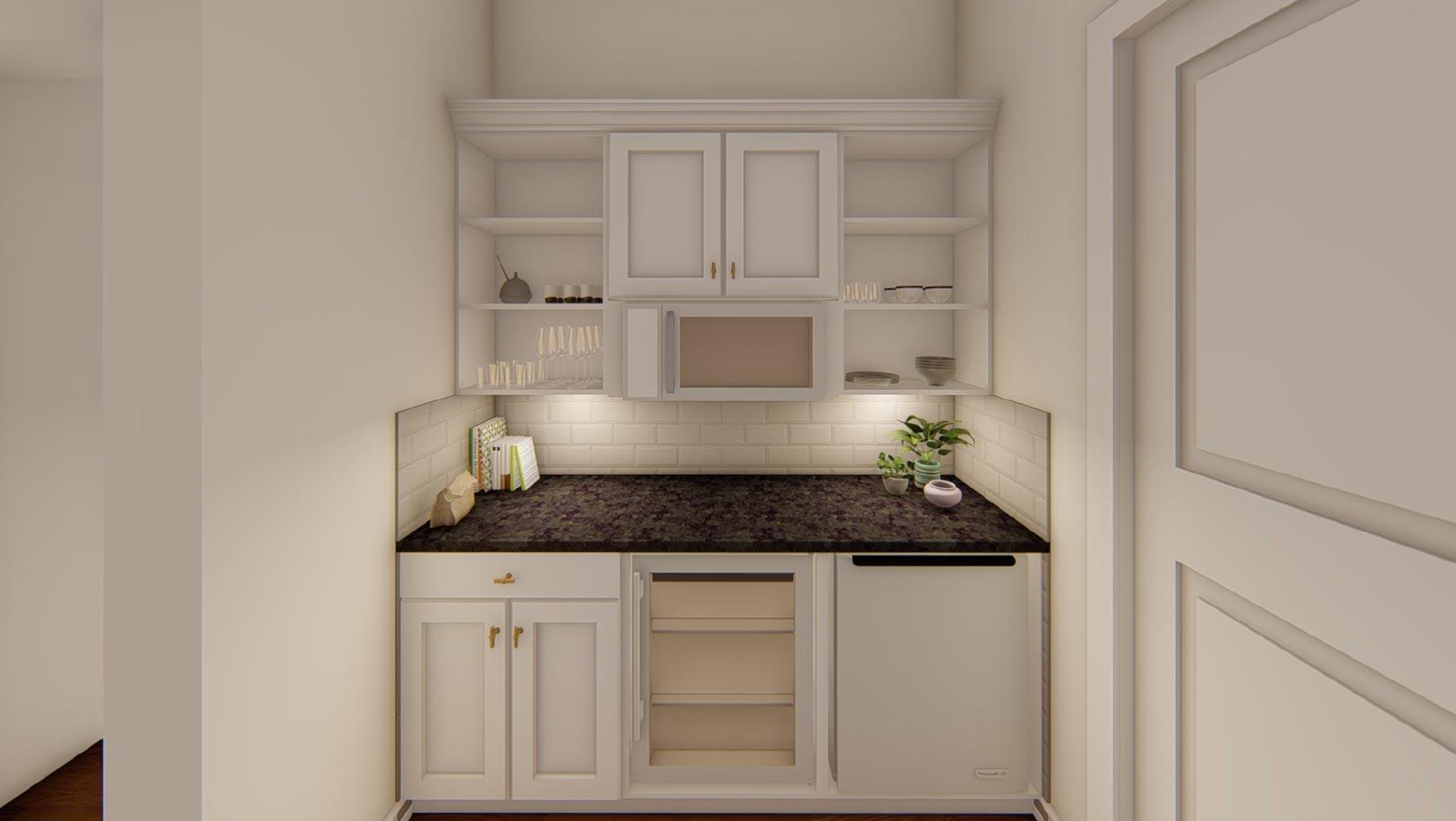 Plan 915053CHP: 4-Bed 4000 Square Foot Transitional Home Plan with Painted Brick Exterior - Image #7 - Country, Craftsman, Farmhouse, Modern Farmhouse, New American, Transitional