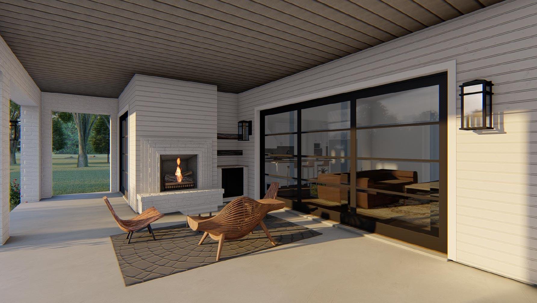 Plan 915053CHP: 4-Bed 4000 Square Foot Transitional Home Plan with Painted Brick Exterior - Image #9 - Country, Craftsman, Farmhouse, Modern Farmhouse, New American, Transitional