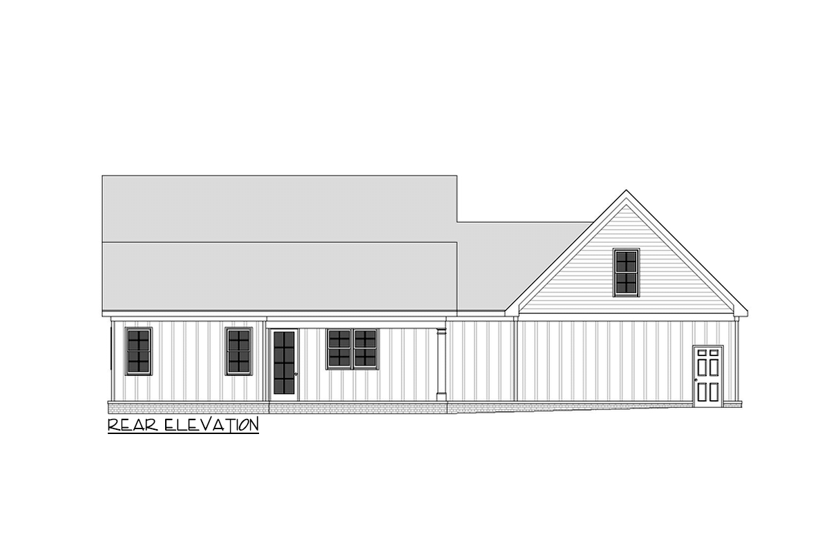 Plan 29899LDG: 1800 Square Foot Modern Farmhouse Plan with Bonus Expansion - Image #4 - Country, Farmhouse, Modern Farmhouse, Traditional