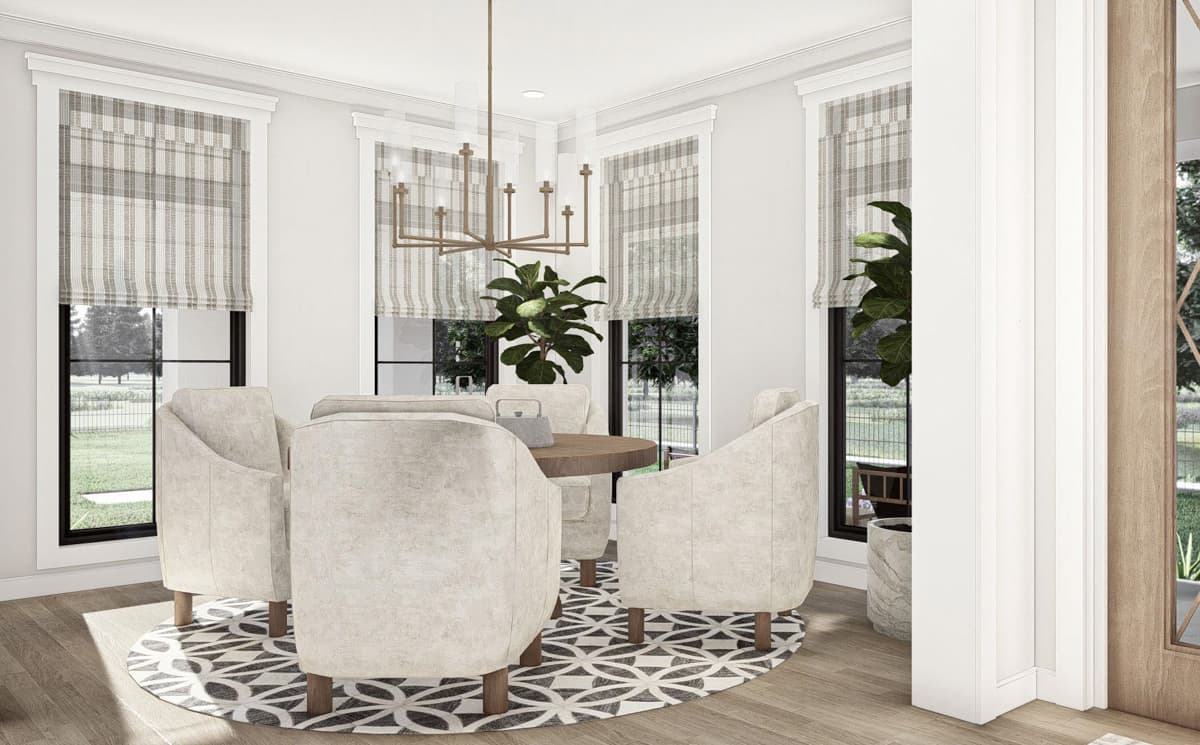 Plan 623151DJ: 3-Gabled 3000 Square Foot 4-Bed Transitional Farmhouse Plan - Image #10 - Country, Craftsman, New American, Transitional