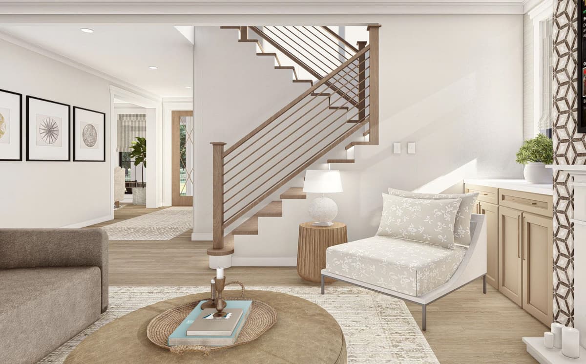 Plan 623151DJ: 3-Gabled 3000 Square Foot 4-Bed Transitional Farmhouse Plan - Image #13 - Country, Craftsman, New American, Transitional