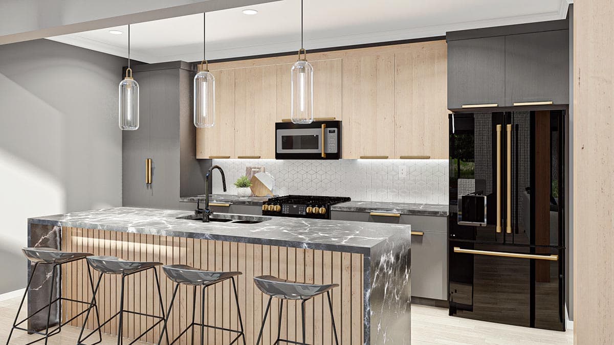 Plan 623152DJ: 2-Story Barndominium with Drive-thru Garage - 1690 Sq Ft - Image #8 - Barndominium, Cabin, Cottage, Country, Craftsman, Ranch, Rustic, Southern