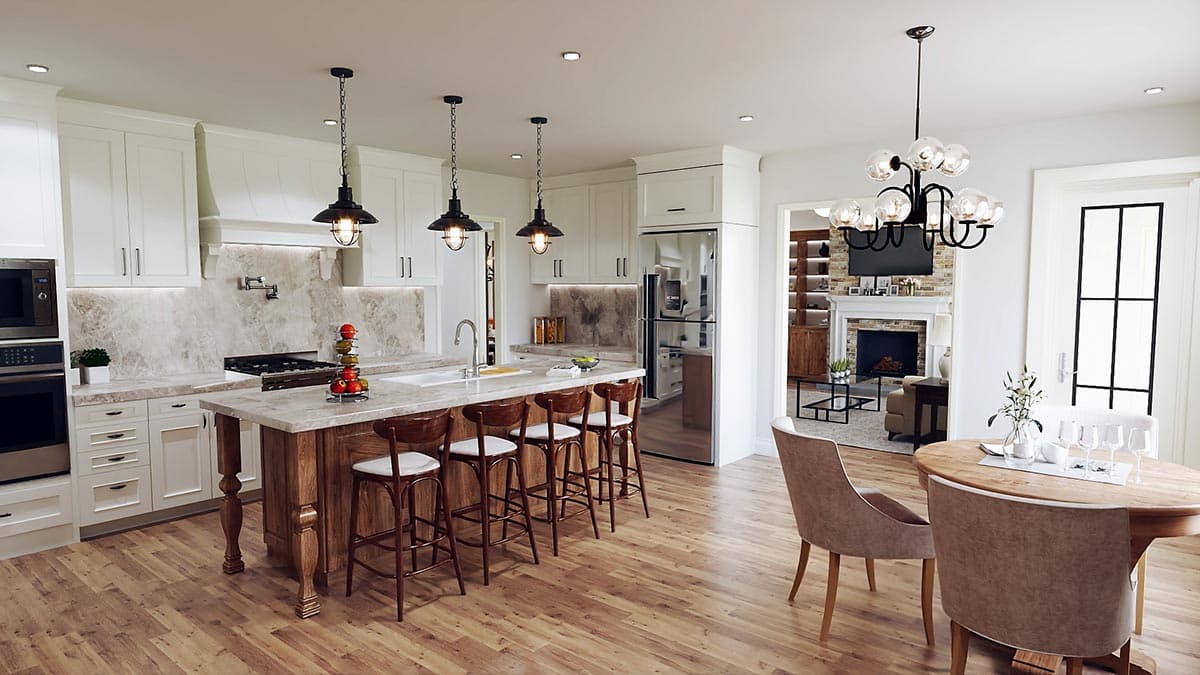 Plan 25787GE: New American Farmhouse Plan with 3 Beds and a 2-Car Garage - Image #14 - Country, Craftsman, Mountain, New American, Ranch