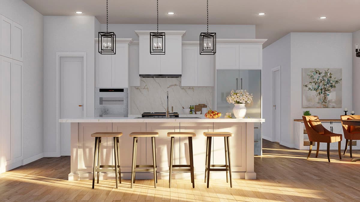 Plan 70797MK: 3000 Square Foot 4 Bed House Plan with a Brick Exterior and Bonus Expansion - Image #8 - Ranch, Traditional, Transitional