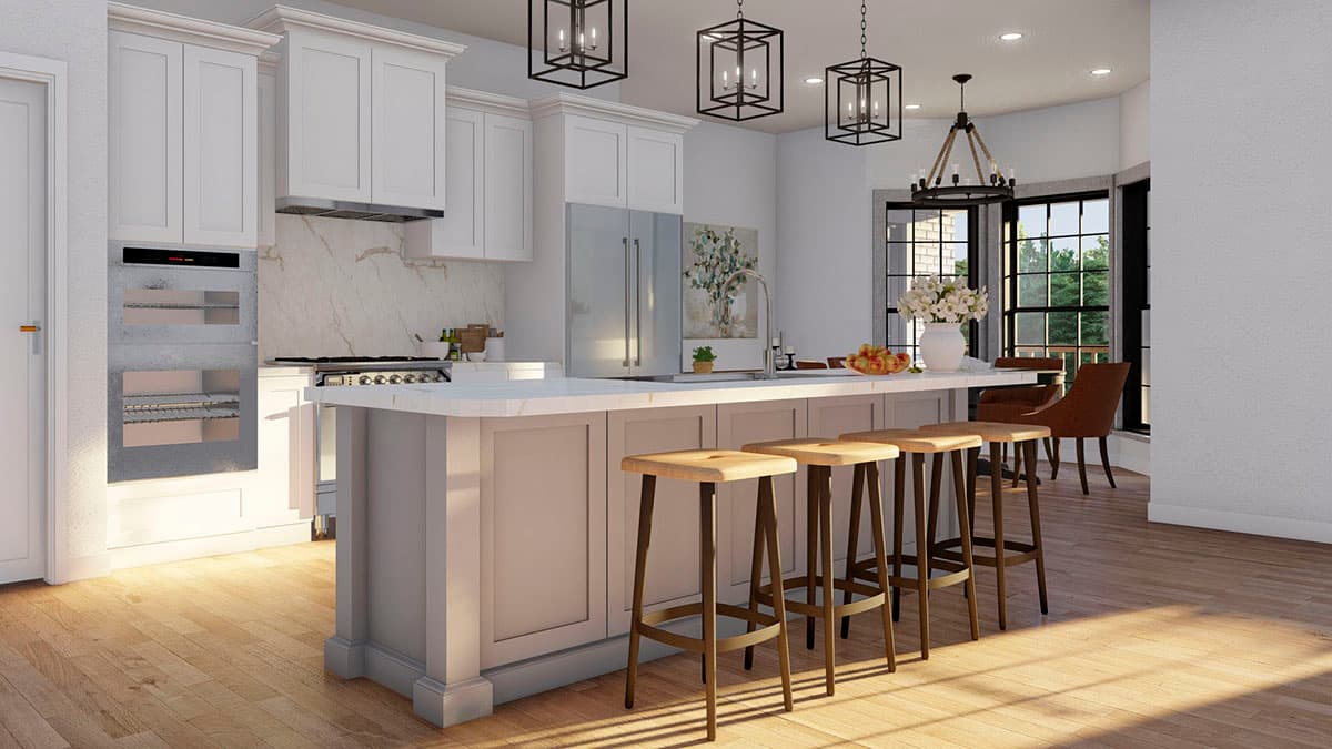 Plan 70797MK: 3000 Square Foot 4 Bed House Plan with a Brick Exterior and Bonus Expansion - Image #9 - Ranch, Traditional, Transitional