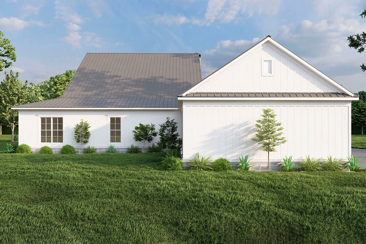 Plan 70799MK: Modern Farmhouse with Matching French Door Entries, Wraparound Porch, and a Pet Shower - 2182 Sq Ft - Image #13 - Cottage, Country, Farmhouse, Modern Farmhouse, New American, Traditional