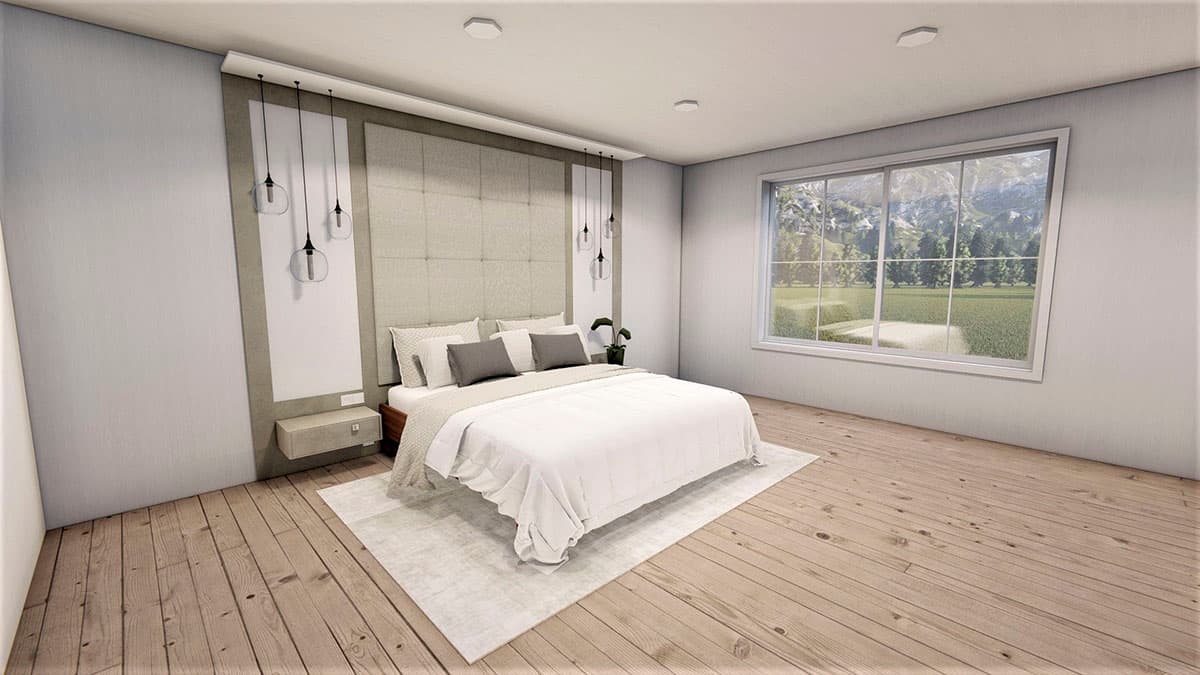 Plan 490073NAH: 1800 Square Foot Rambler-style House Plan with Home Office  - Image #9 - Ranch, Traditional