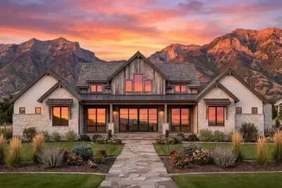 4-Bed Modern Farmhouse with Clerestory Windows - 3000 Sq Ft