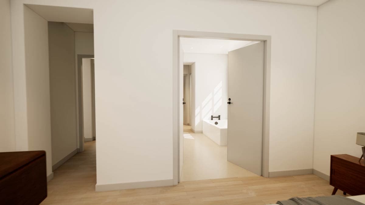 Plan 93052EL: 4-Bed European Transitional Home Plan with Pool Concept and Home Office - 3717 Sq Ft - Image #24 - Country, European, French Country, New American, Transitional