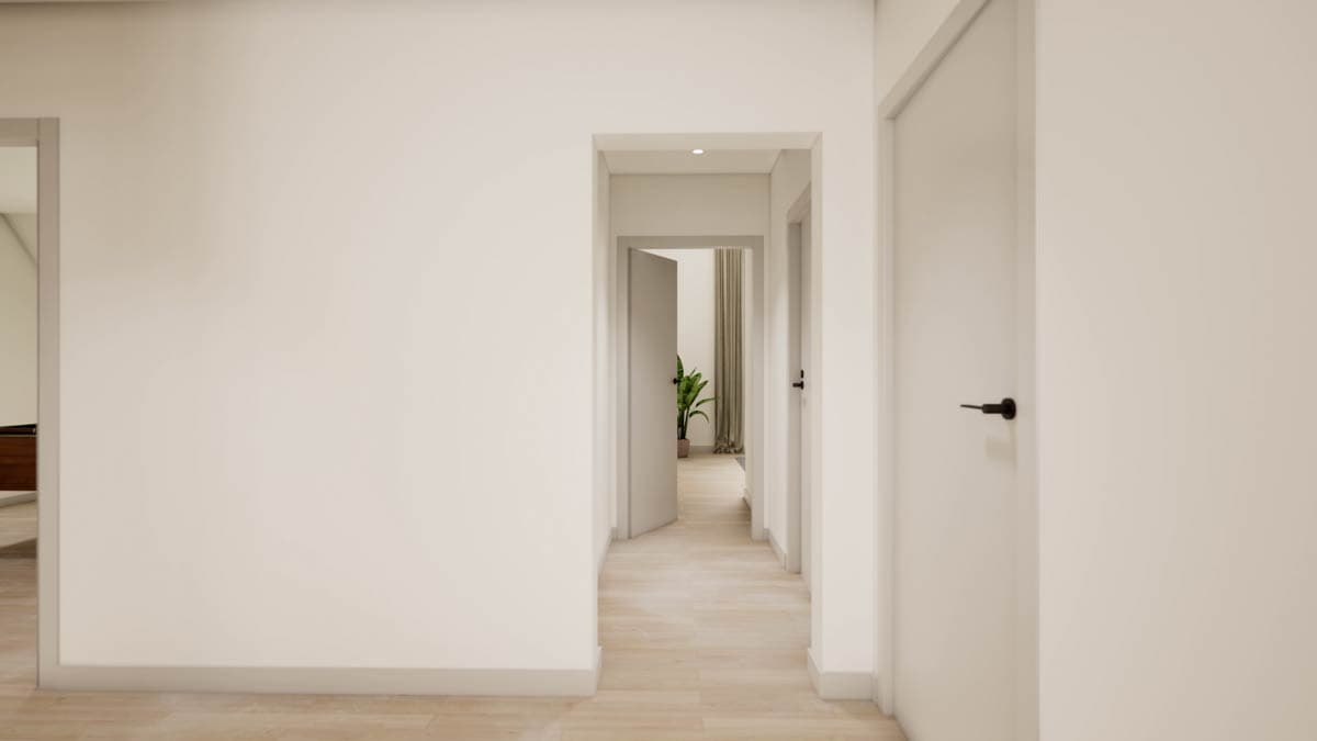 Plan 93052EL: 4-Bed European Transitional Home Plan with Pool Concept and Home Office - 3717 Sq Ft - Image #28 - Country, European, French Country, New American, Transitional