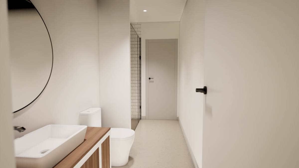 Plan 93052EL: 4-Bed European Transitional Home Plan with Pool Concept and Home Office - 3717 Sq Ft - Image #31 - Country, European, French Country, New American, Transitional