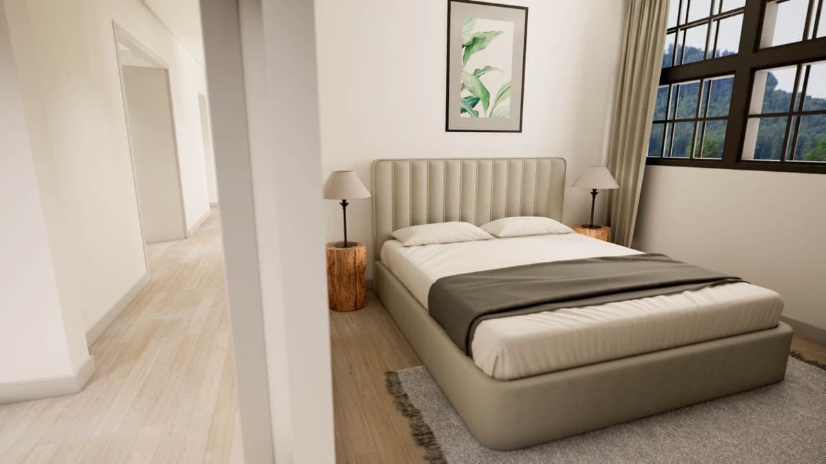 Plan 93052EL: 4-Bed European Transitional Home Plan with Pool Concept and Home Office - 3717 Sq Ft - Image #35 - Country, European, French Country, New American, Transitional