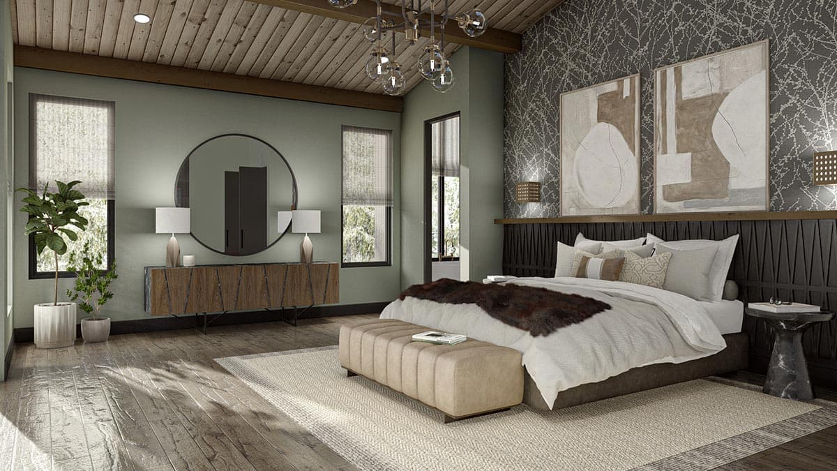 Plan 623153DJ: Modern Mountain Style House Plan with Expansion Option - 2214 Sq Ft - Image #21 - Contemporary, Mid Century Modern, Modern, Mountain, Northwest, Vacation