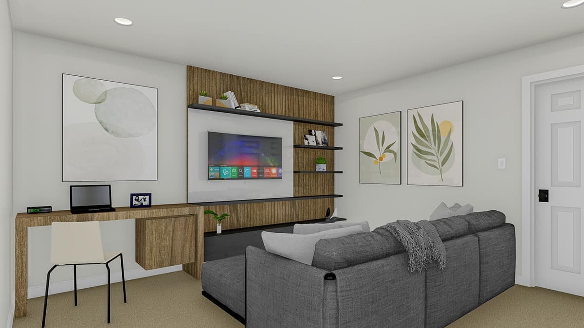 Plan 61390UT: 6-Unit Multiplex House Plan with Mix of 2110 and 1664 Square Foot 3 Bed Units - Image #15