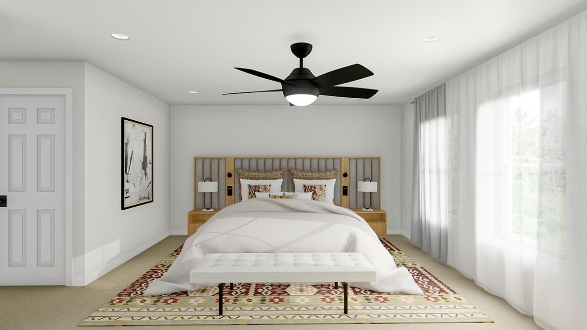 Plan 61390UT: 6-Unit Multiplex House Plan with Mix of 2110 and 1664 Square Foot 3 Bed Units - Image #24
