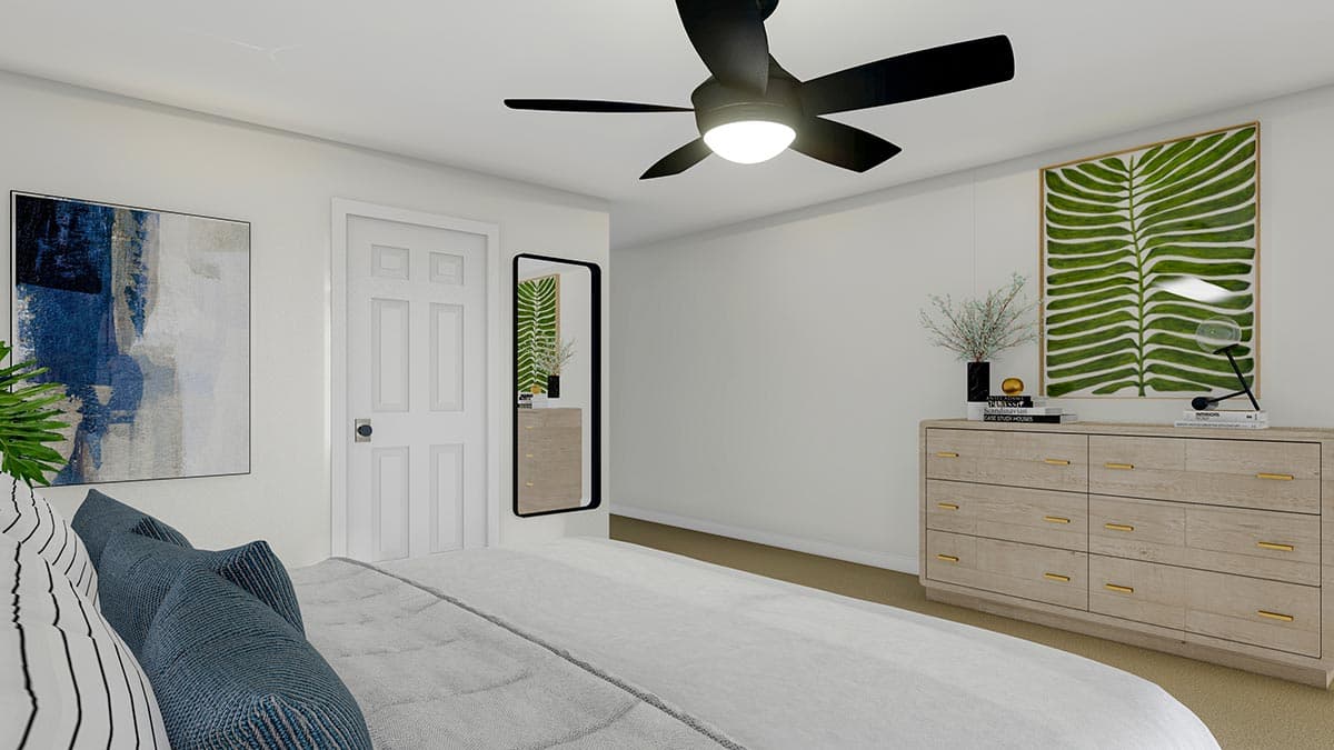 Plan 61390UT: 6-Unit Multiplex House Plan with Mix of 2110 and 1664 Square Foot 3 Bed Units - Image #26