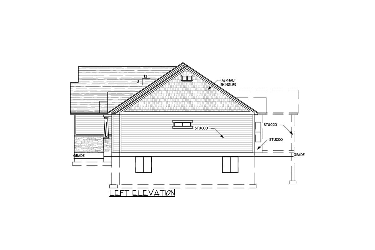 Plan 849006PGE: Craftsman Ranch Home Plan with 4 Bedrooms Under 2100 Square Feet - Image #7 - Country, Craftsman, New American, Ranch, Traditional