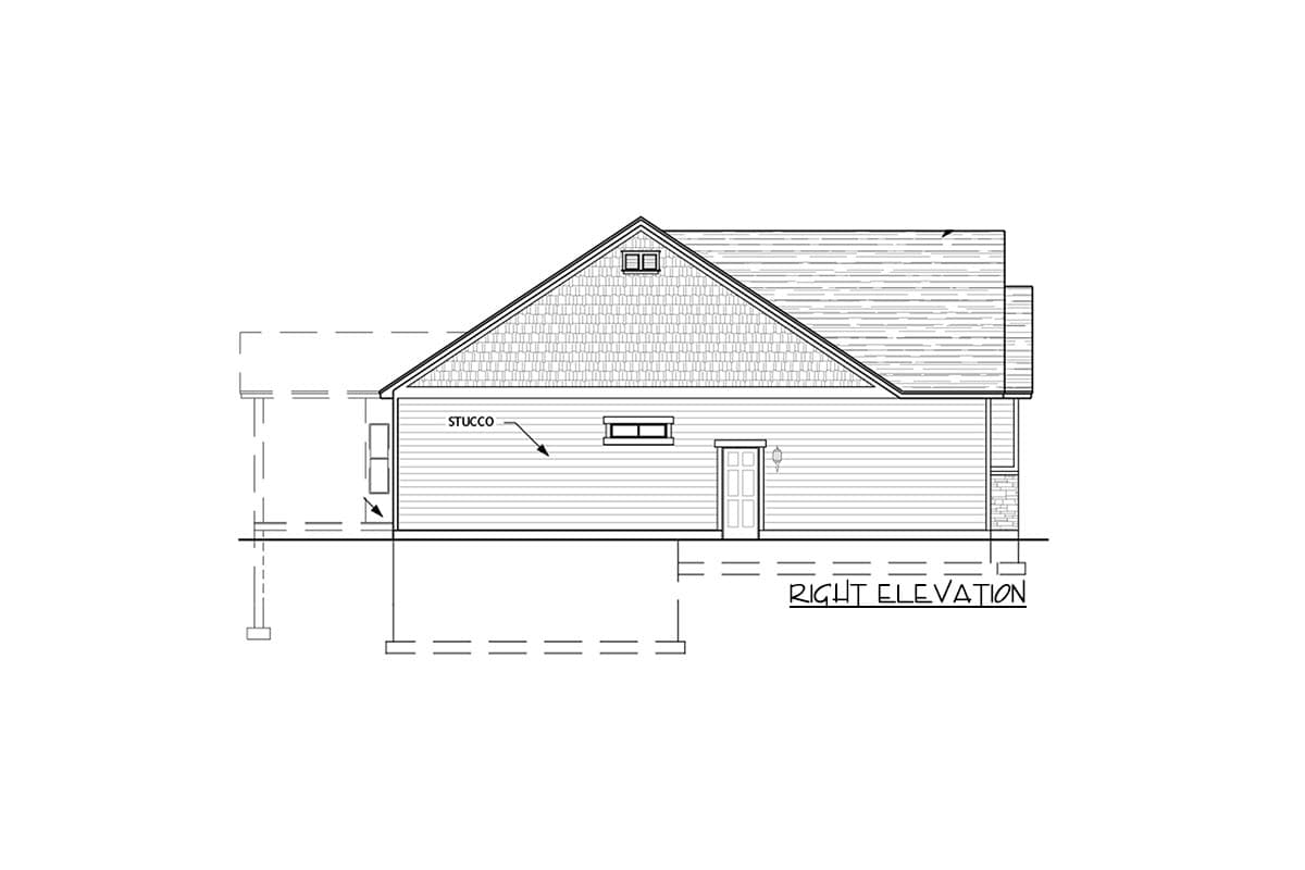 Plan 849006PGE: Craftsman Ranch Home Plan with 4 Bedrooms Under 2100 Square Feet - Image #9 - Country, Craftsman, New American, Ranch, Traditional
