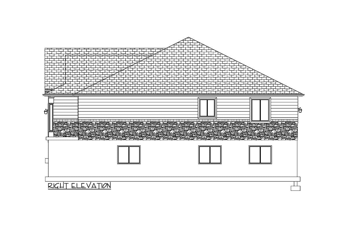 Plan 61394UT: Stone-clad Bungalow with 3-Bed Basement Apartment - Image #21 - Bungalow, Craftsman