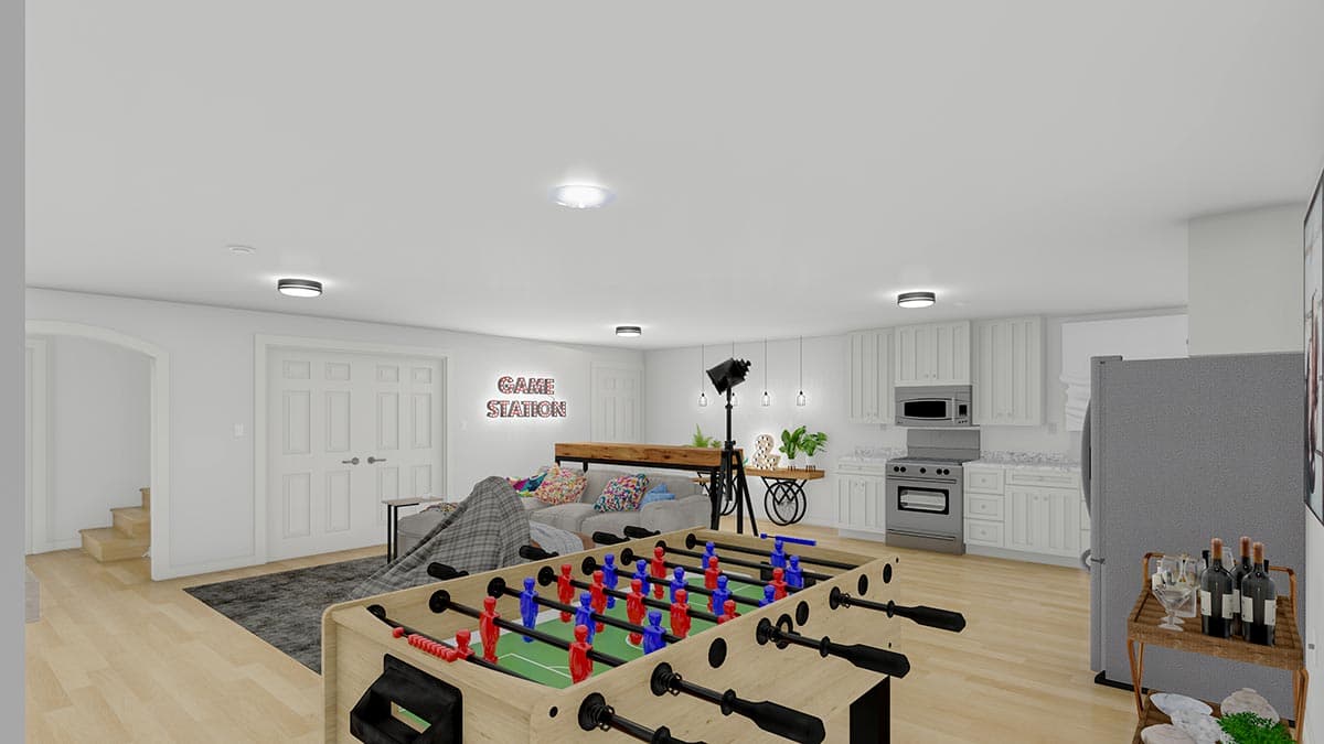 Plan 61394UT: Stone-clad Bungalow with 3-Bed Basement Apartment - Image #15 - Bungalow, Craftsman