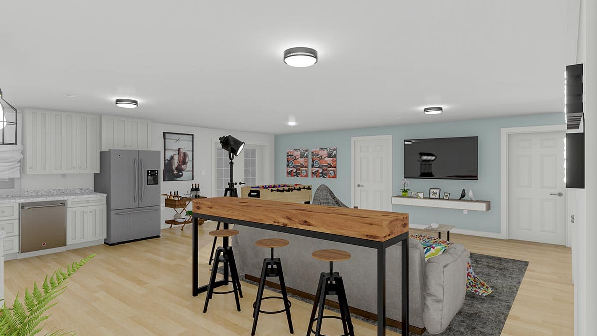 Plan 61394UT: Stone-clad Bungalow with 3-Bed Basement Apartment - Image #17 - Bungalow, Craftsman