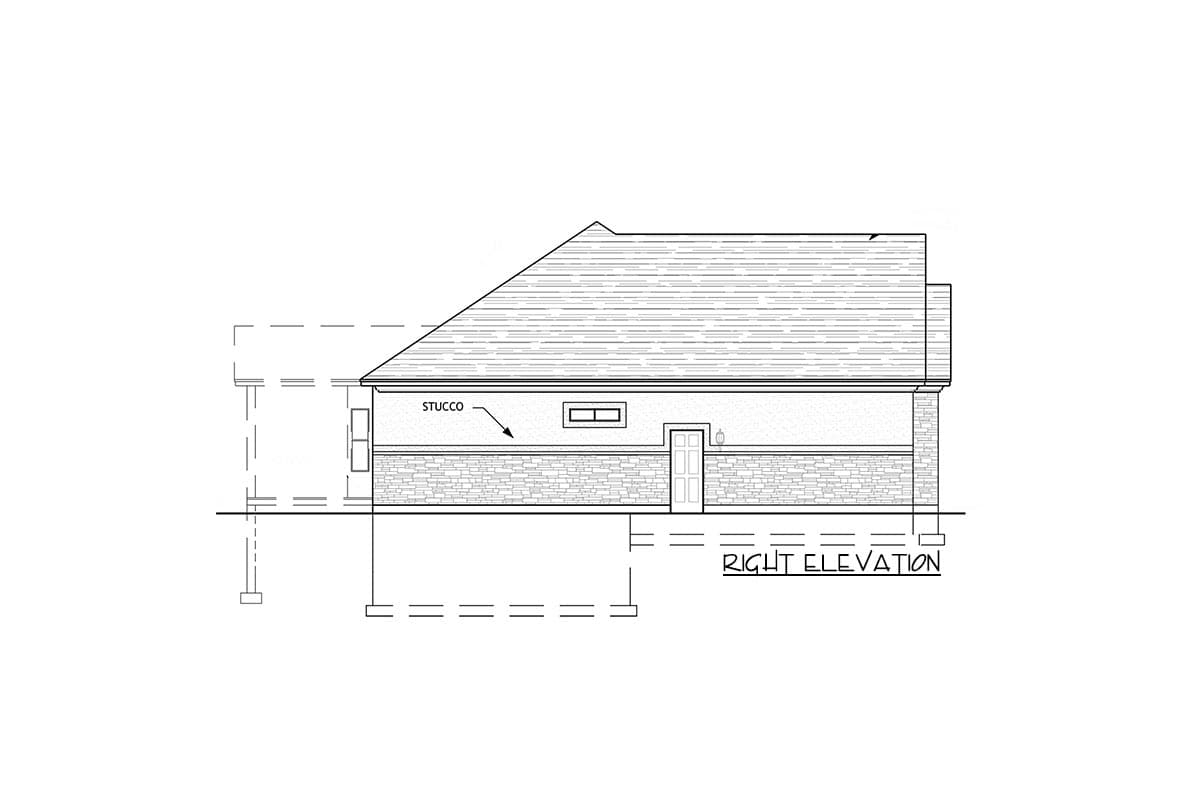 Plan 849007PGE: 2000 Square Foot Traditional Ranch Home Plan with Split Bedroom Layout - Image #10 - Craftsman, New American, Ranch, Traditional