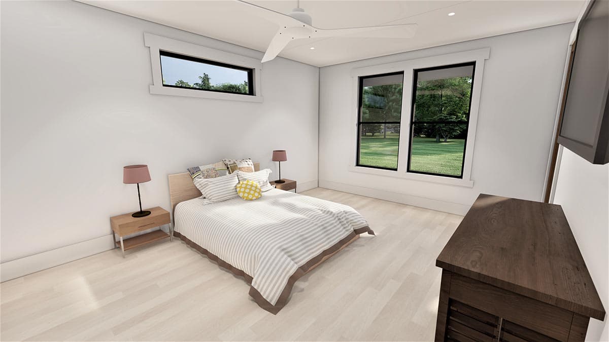 Plan 490075NAH: 2-Story 2800 Square Foot Home Plan with 2-Story Great Room - Image #9 - Country, Craftsman, New American, Northwest, Traditional, Transitional