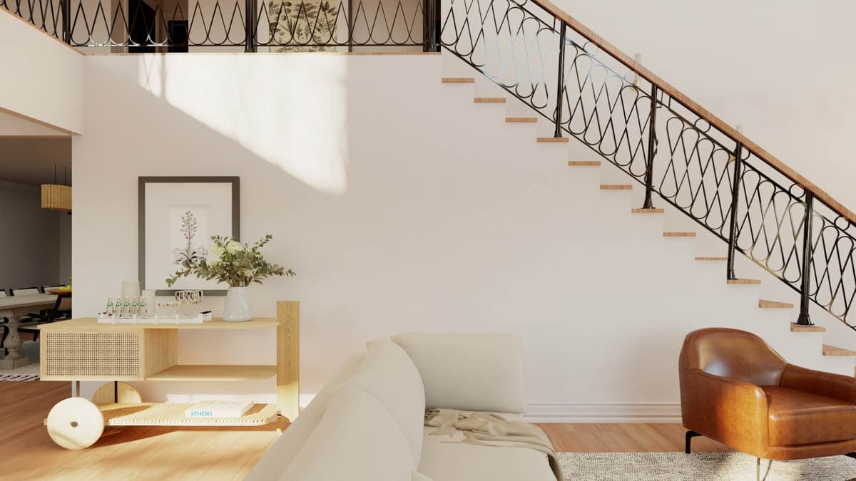 Plan 135192GRA: Barndominium with Front-Entry Garage and 2-Story Great Room - Image #10 - Barndominium, Country, Rustic, Southern, Vacation