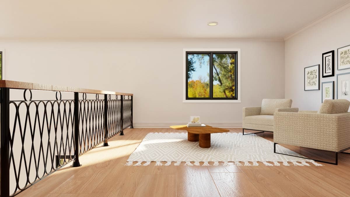 Plan 135192GRA: Barndominium with Front-Entry Garage and 2-Story Great Room - Image #19 - Barndominium, Country, Rustic, Southern, Vacation