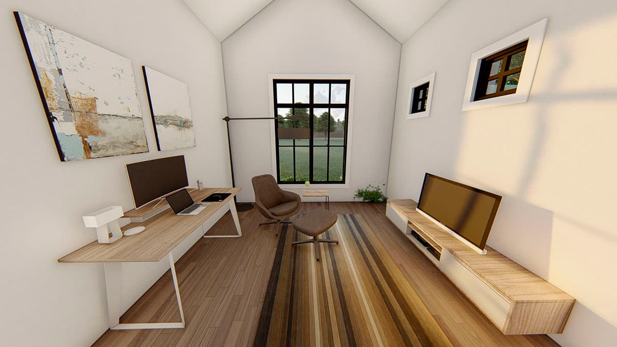 Plan 915054CHP: 4600 Square Foot Transitional Farmhouse Plan with Game Room and Study - Image #10 - Country, European, Farmhouse, Modern Farmhouse, Transitional