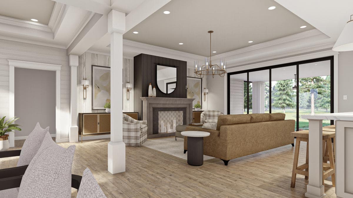 Plan 623155DJ: 4-Bed 2500 Square Foot Modern Farmhouse Plan with Bonus Expansion - Image #13 - Country, Craftsman, New American, Ranch, Traditional