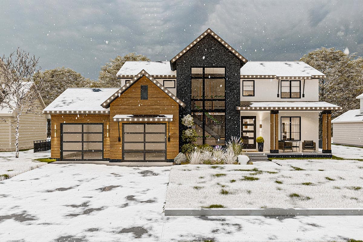 Plan 623156DJ: 2900 Square Foot Transitional Home Plan with 4 Beds and a 2-Car Garage - Image #17 - Contemporary, Craftsman, Modern Farmhouse, New American, Northwest, Transitional