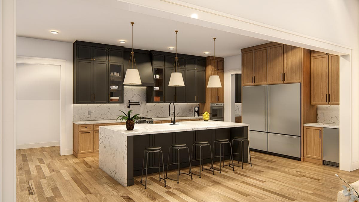 Plan 25427TF: New American House Plan with Guest Suite and Office - 4683 Sq Ft - Image #23 - Country, Craftsman, New American, Ranch, Transitional