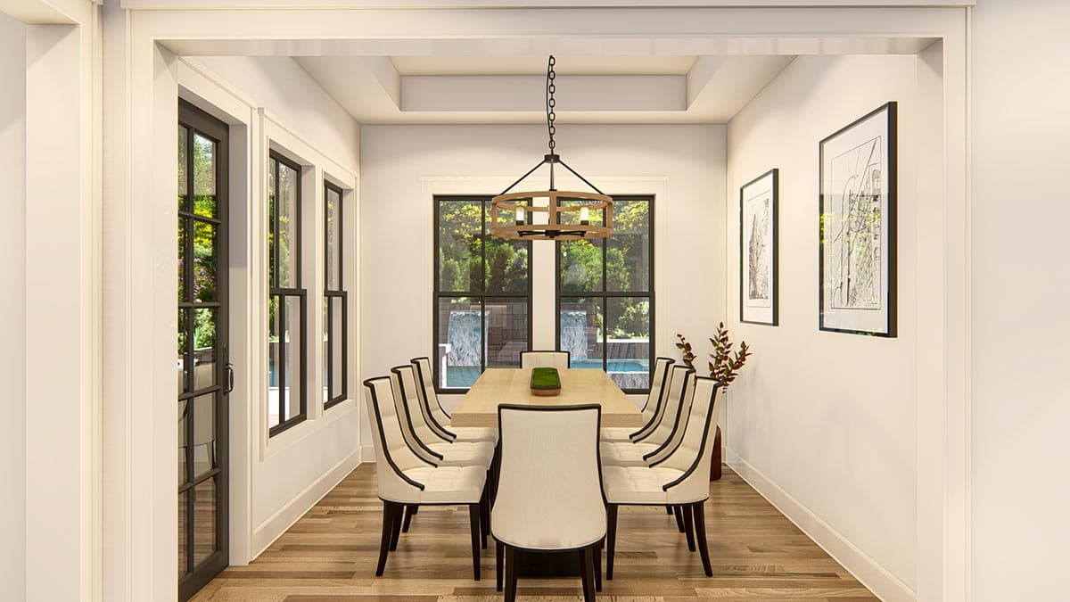 Plan 25427TF: New American House Plan with Guest Suite and Office - 4683 Sq Ft - Image #24 - Country, Craftsman, New American, Ranch, Transitional